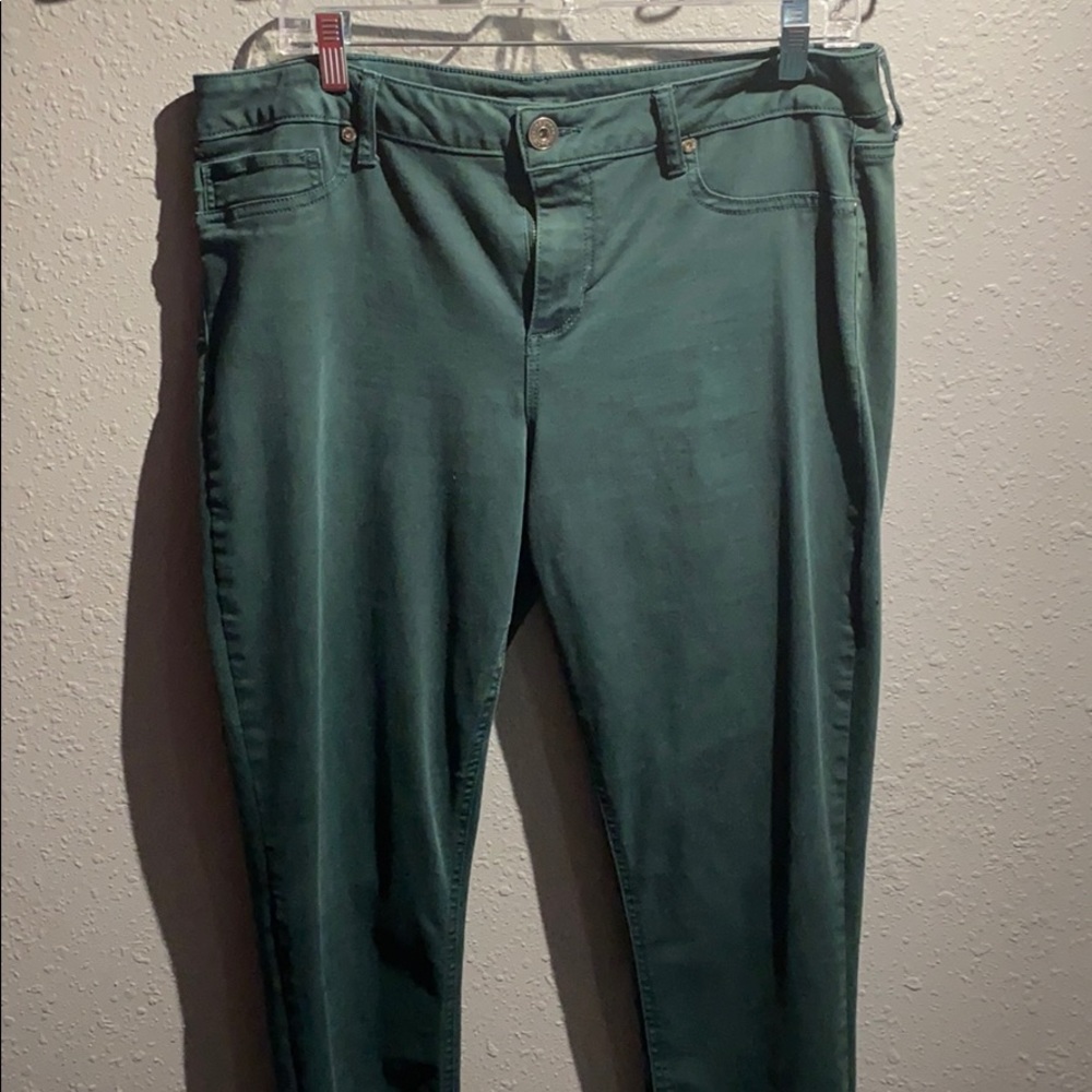 Maurices green leggings